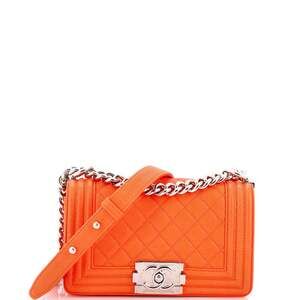 Chanel Boy Flap Bag Quilted Caviar #244506C37B
